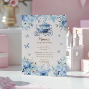 Little Princess Kid's Birthday Budget Invitation