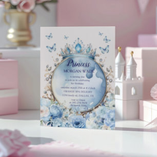 Little Princess Kid's Birthday Budget Invitation