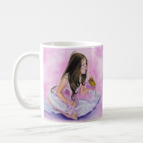 Little Princess Kissing Frog Mug