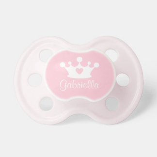 Little Princess | Light Pink Baby Pacifier