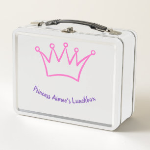 Little Princess Metal Lunch Box