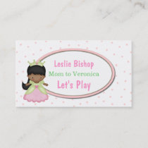 Little Princess Mommy Play Date Card