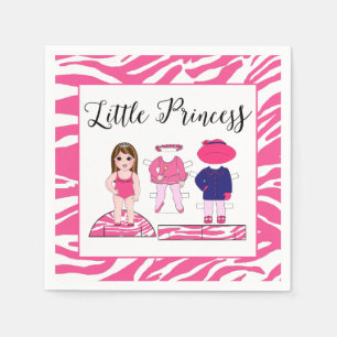 "Little Princess" Paper Napkins