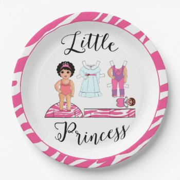 "little Princess" Party Plates by LadyDenise at Zazzle