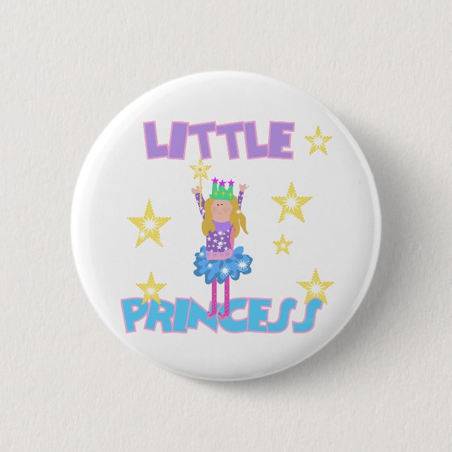 Little Princess Pinback Button (Front)