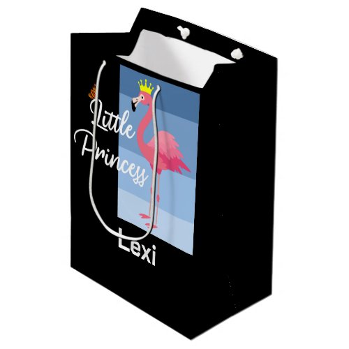 Little Princess Pink Flamingo Design _ Gift Bag _ 