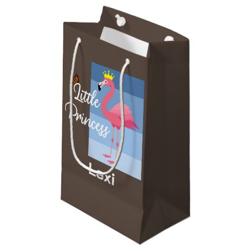 Little Princess Pink Flamingo Design _ Gift Bag _ 