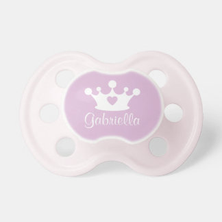 Little Princess | Purple Baby Pacifier
