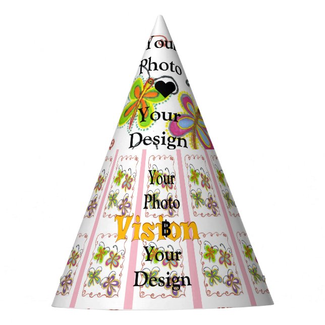 Little Princess Vision your design party time girl Hat (Front)