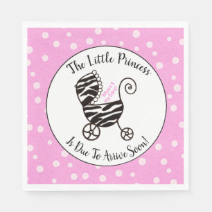Little Princess - “Where is My Tiara?” Shower Napkins