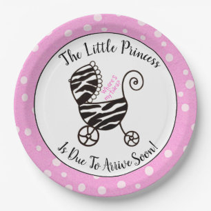 Little Princess - “Where is My Tiara?” Shower  Paper Plates
