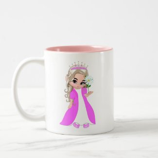Little Princess with Flower & Heart
