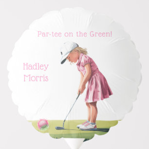 Little Pro in Pink: Birthday on the Green Balloon