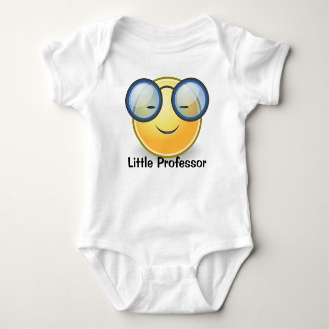 Little Professor Smart Baby T Shirt (Front)