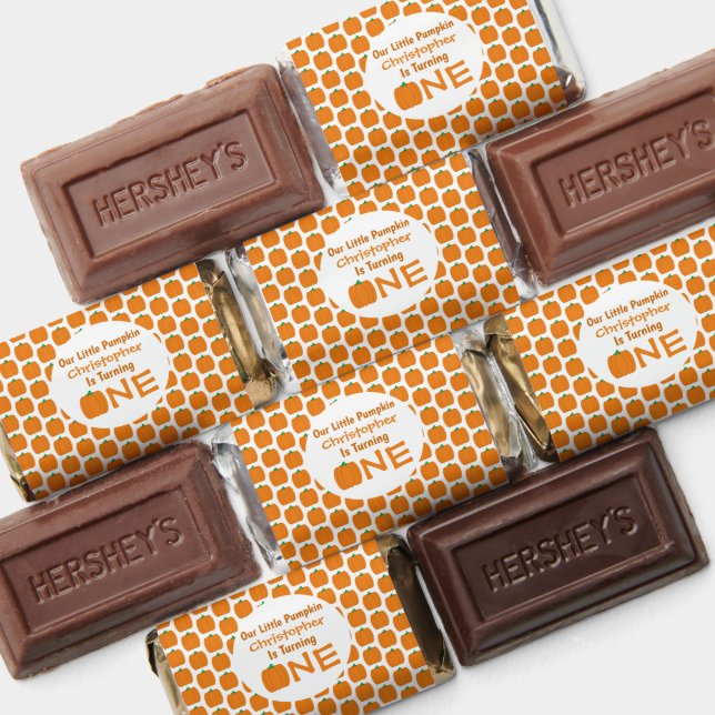 Little Pumpkin 1st Birthday Hershey's Miniatures (Assorted)