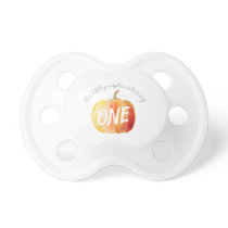 Little Pumpkin 1st Birthday Pacifier