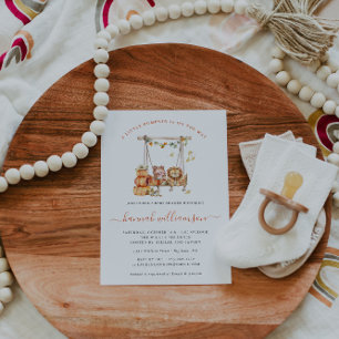 Little Pumpkin Autumn Baby Shower Invitation