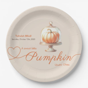 Little Pumpkin Baby Shower – Autumn Chic Paper Plates