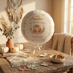 Little Pumpkin Baby Shower Balloon