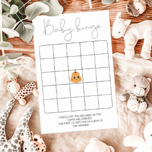 Little Pumpkin Baby Shower Bingo Game