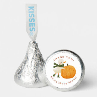Little Pumpkin Baby Shower Chocolate Kisses Hershey®'s Kisses®
