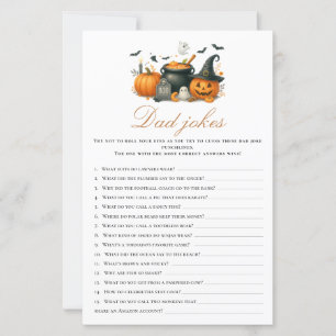 Little Pumpkin Baby Shower Dad Jock Activity Games