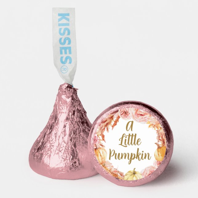 Little Pumpkin Baby Shower  Hershey®'s Kisses® (Front)
