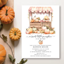 Little Pumpkin Baby Shower Invitation