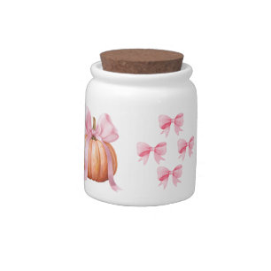 Little Pumpkin Baby Shower Ribbon – Romantic Salem Candy Jar