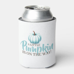 Little Pumpkin Blue Boy Baby Shower Cooler