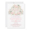 Little Pumpkin Blush Rose Gold Floral Baby Shower