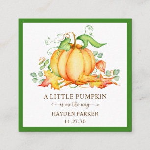 Little Pumpkin Books For Baby Shower Enclosure Car