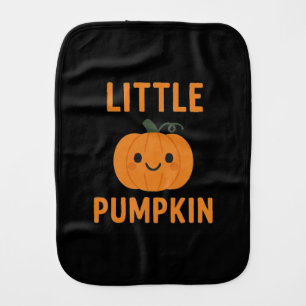 Little Pumpkin Cute Fall Baby Burp Cloth