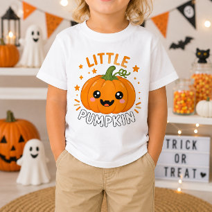 Little Pumpkin Cute Kids Halloween Pumpkin Baby T-Shirt