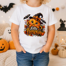 Little Pumpkin Cute Witch Halloween Pumpkin