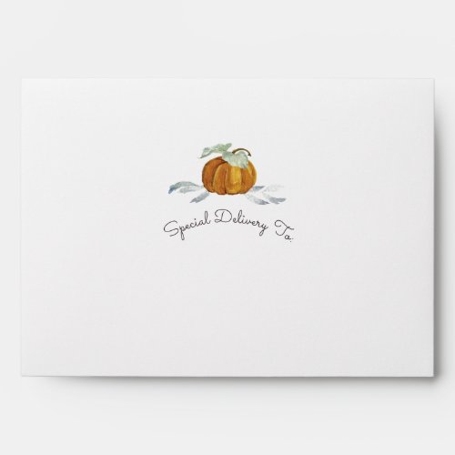Little Pumpkin Envelope