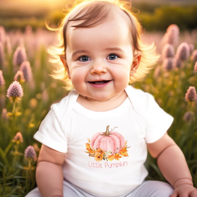 Little Pumpkin Fall Baby Bodysuit Baby Girl (Little Pumpkin Fall Baby Bodysuit Baby Girl)