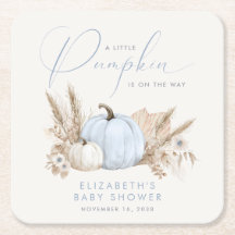 Little Pumpkin Fall Baby Boy Shower