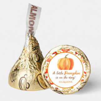 Little Pumpkin Fall Baby Shower Hershey®'s Kisses®