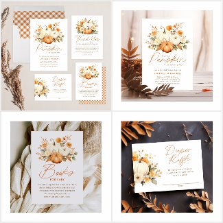 Little Pumpkin Fall Boho Baby Shower