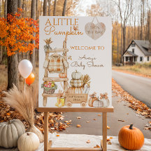 Little Pumpkin Fall Locally Grown Baby Shower