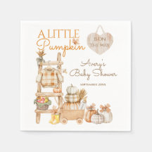 Little Pumpkin Fall Locally Grown Baby Shower