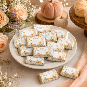 Little Pumpkin Fall Mini Candy Bar Favor Labels