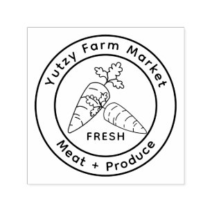 Little Pumpkin Farm Market Self-inking Stamp