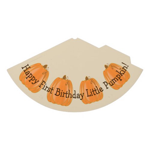 Little Pumpkin First Birthday Hat