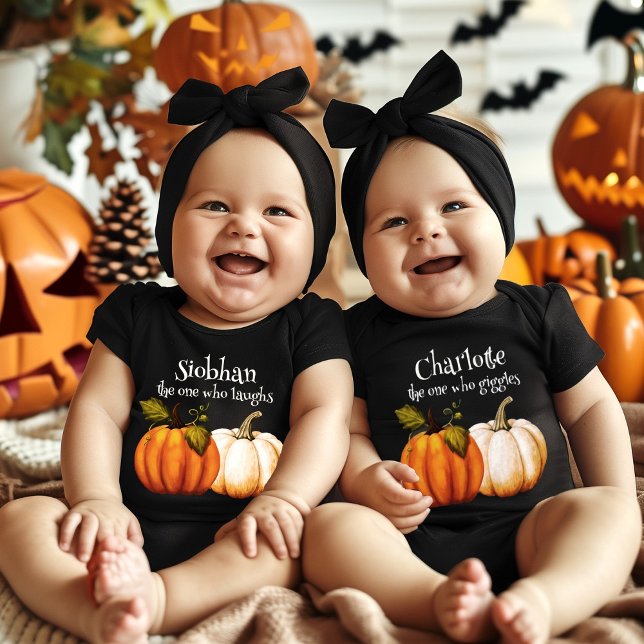 Little Pumpkin First Halloween Personalized Baby Bodysuit (Creator Uploaded)