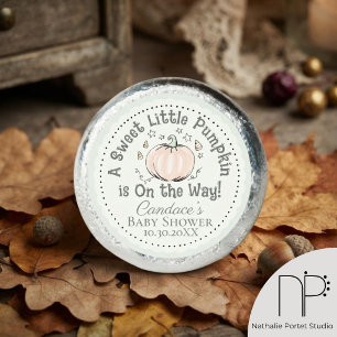 Little Pumpkin Gender Neutral Chocolate Favor