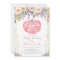 Little Pumpkin Girl Baby Shower Invitation Card