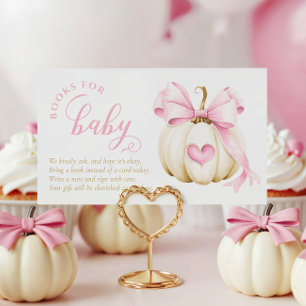 Little Pumpkin is on the Way Books for Baby Card