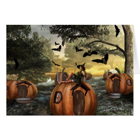 Little Pumpkin Land (Card) Cards (Front Horizontal)